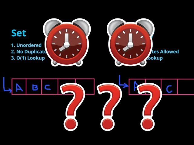 (Coding) Sets In Under 3 Minutes - Sets vs Arrays