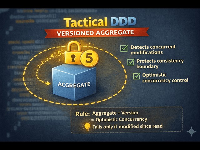 Versioned Aggregate | DDD Tactical Pattern Example