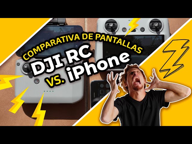 DJI Mini 3 Pro: Análisis del brillo de la pantalla del DJI RC