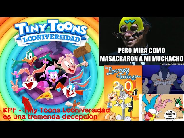 KPF - Tiny Toons Looniversidad es una DECEPCIÓN (La POSIBLE opinión de SWM si aún siguiera vivo)