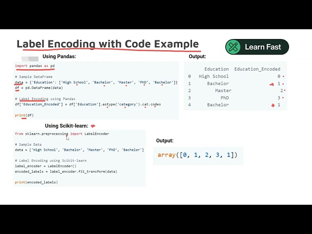 15. Understanding Label Encoding in Machine Learning | Code Examples Included