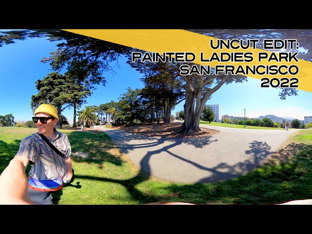 Wandering Camera: Dog Park and Painted Ladies at Alamo Square, San Francisco, CA 2022