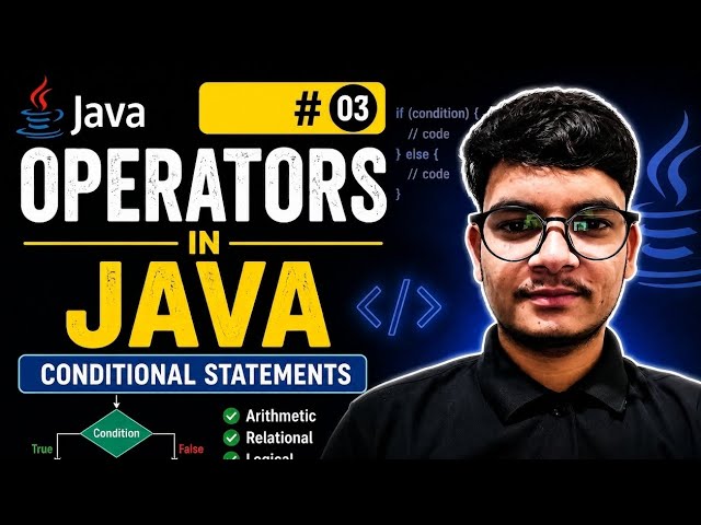 Operators in java and Control statement 