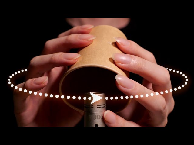 8D ASMR Tingles Penetrate Your Brain 🧠 Paper Cup Sounds | Tapping, Scratching (No Talking)
