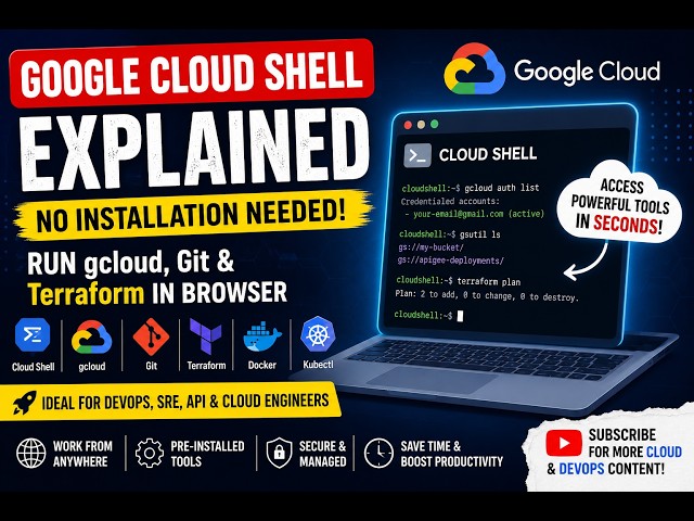 Google Cloud Shell Tutorial for Beginners | Complete Guide