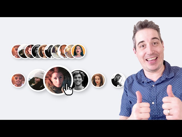 Create a cool bubble zoom effect with CSS