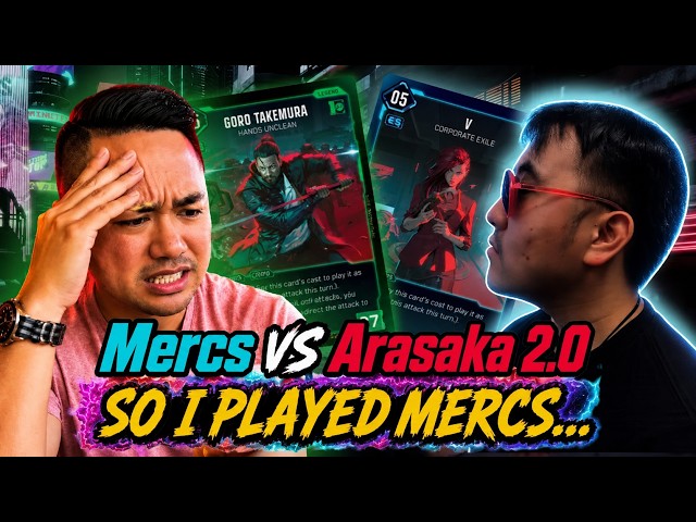 So we played Cyberpunk TCG's new rules again... | Cyberpunk TCG 2.0