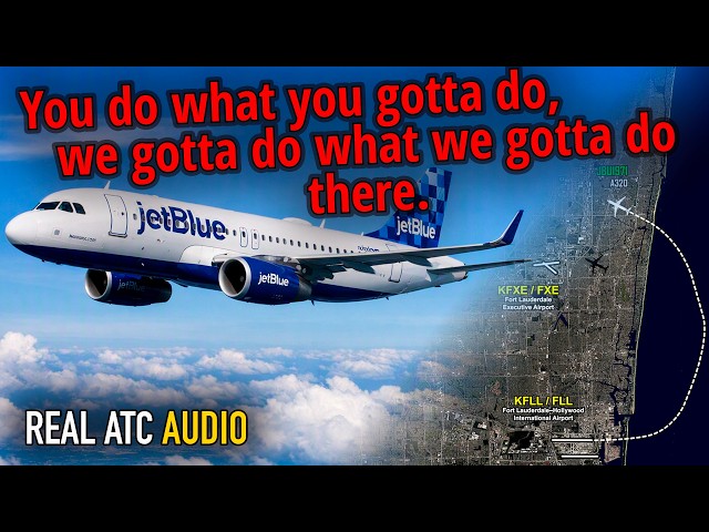 The pilot declared an emergency after a conflict with the controller. REAL ATC.