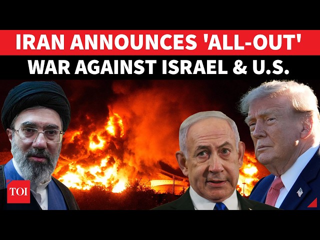 BREAKING: Iran DECLARES 'All-Out' & 'Multi-Layered' War Against Israel & US; 'Total Obliteration...'