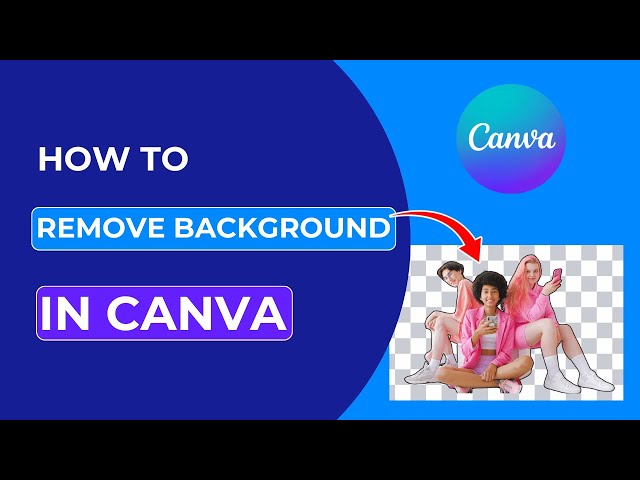 How To Remove Background In Canva | Make Transparent Background On Canva