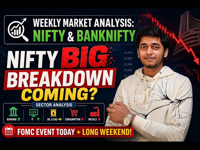 Weekly Market analysis|| What will happen in Nifty expiry?