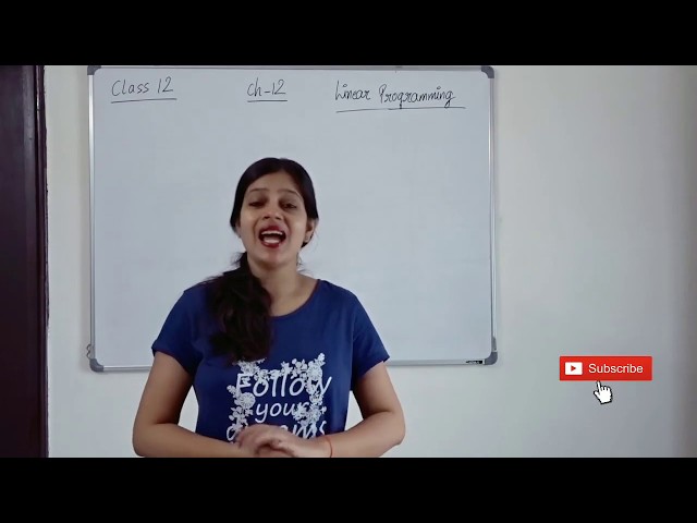 Linear programming | Part 1 | Class 12 | Ch 12 | CBSE