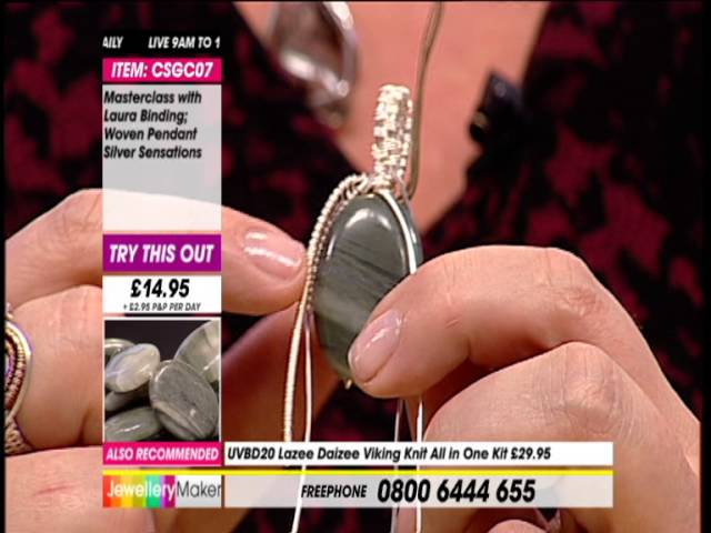 JewelleryMaker Design Master Class 7/10/13 Wire Work Jewellery