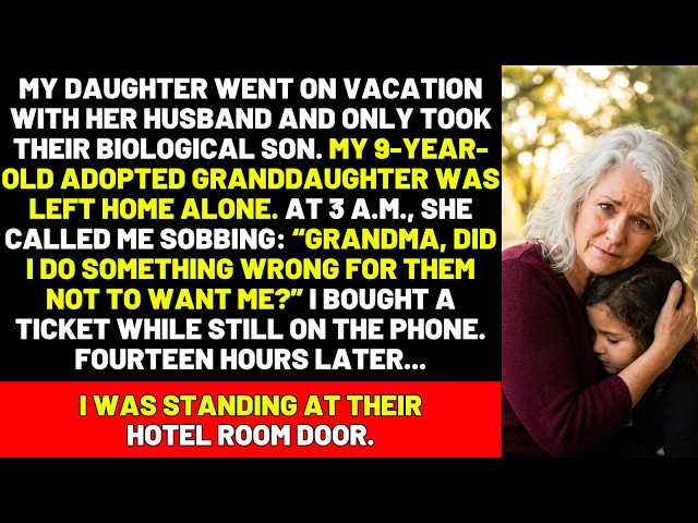 My Daughter Took Only Her Biological Son On Vacation — My Adopted Granddaughter Was LEFT ALONE...