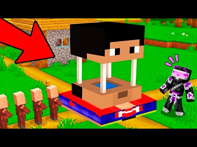 I Became Minecraft Structures in an Epic Hide and Seek Challenge