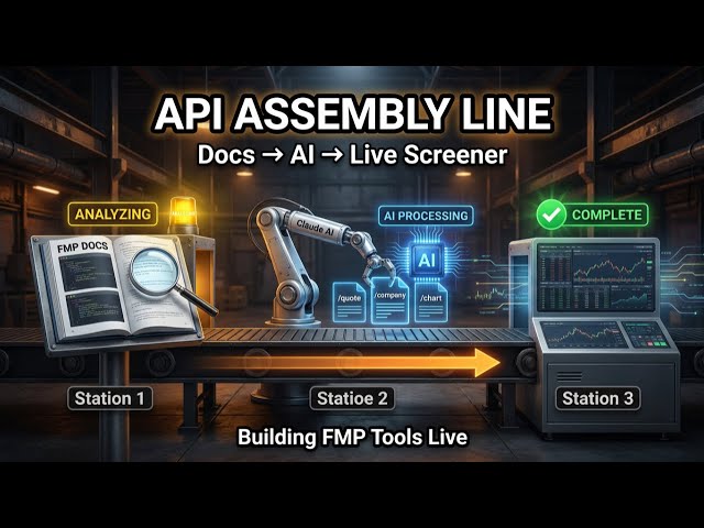 Building Trading Tools with Real Market Data (FMP API + Claude) PT. II