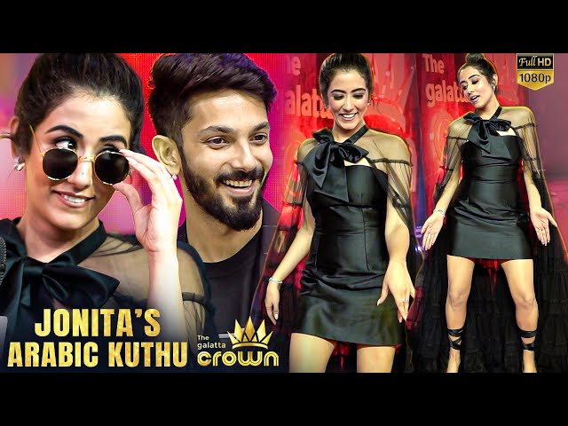 😅Anirudh கிட்ட கல்யாணத்தை பத்தி பேசமுடியாது 😂 | Jonita Gandhi Dancing For Arabic Kuthu | Galatta