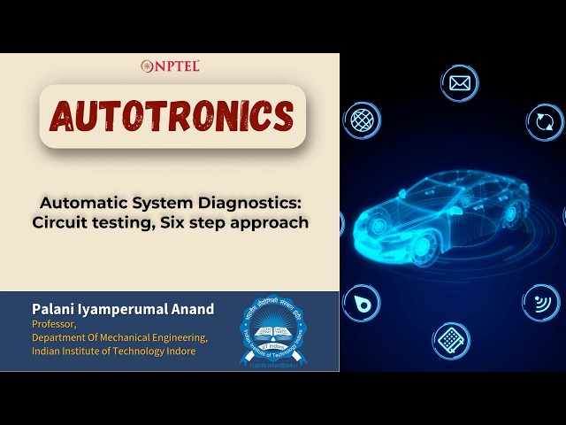 Automatic System Diagnostics: Circuit testing, Six step approach
