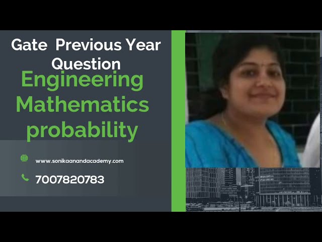 probability density function |gate previous year solution
