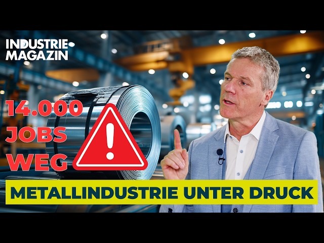 Metall- und Maschinenbau unter Druck: Wie unser Industriekern wackelt - Christian Knill im Studio