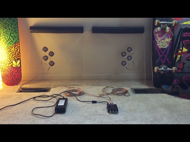 Fantastic 192 Watt DIY DML Panel Speaker build (Bertha): Sound Demo #15