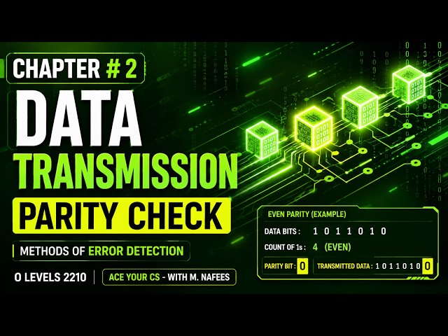 PARITY CHECK EXPLAINED BETTER THAN YOUR TEACHERS | O Levels (2210) | IGCSE (0478)