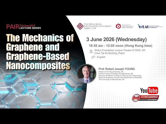 PAIR Distinguished Lecture by Prof Robert YOUNG (3 Jun 2026)
