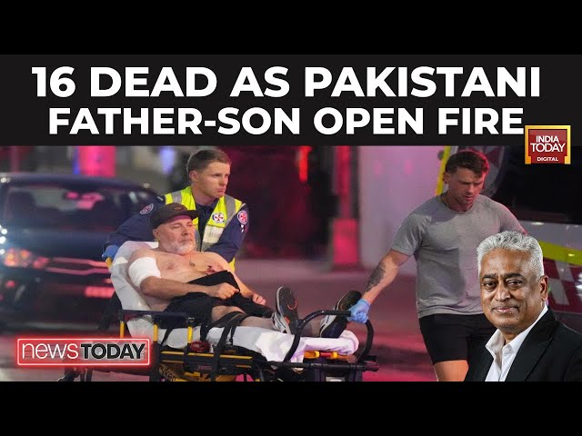 NewsToday With Rajdeep Sadesai: 16 Dead as Pakistani Father-Son Duo Open Fire at Hanukkah Event