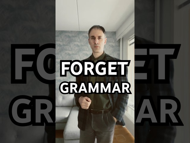 Italian Grammar Should Disappear