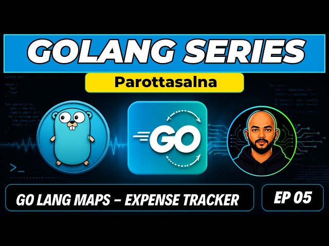 Learn Go by Building | Expense Tracker with Maps | Part 2