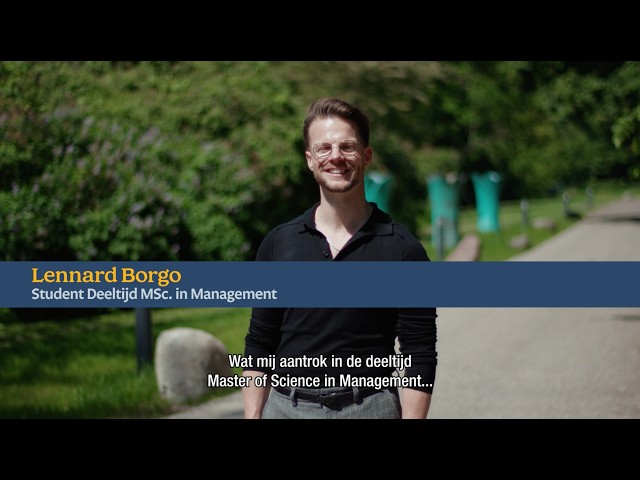 Part-time Master of Science in Management | Lennard Borgo
