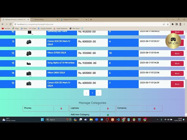 E Commerce Web Application