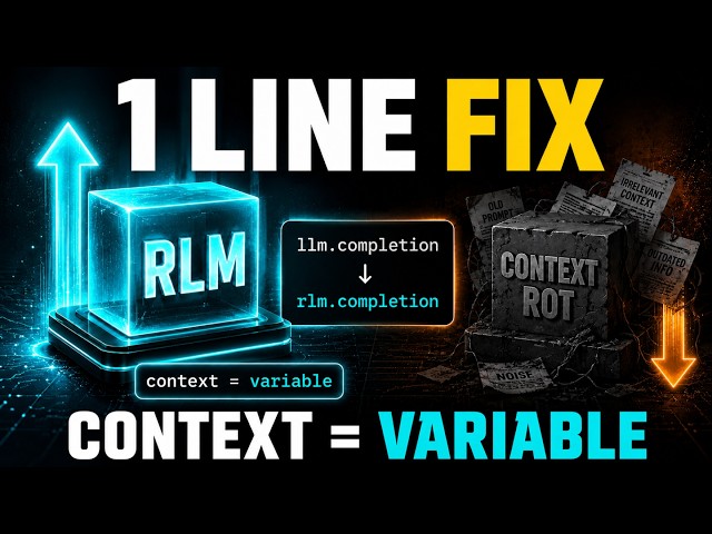 The Recursive Language Model (RLM) Code — How "Context as a Variable" Actually FIX and Works