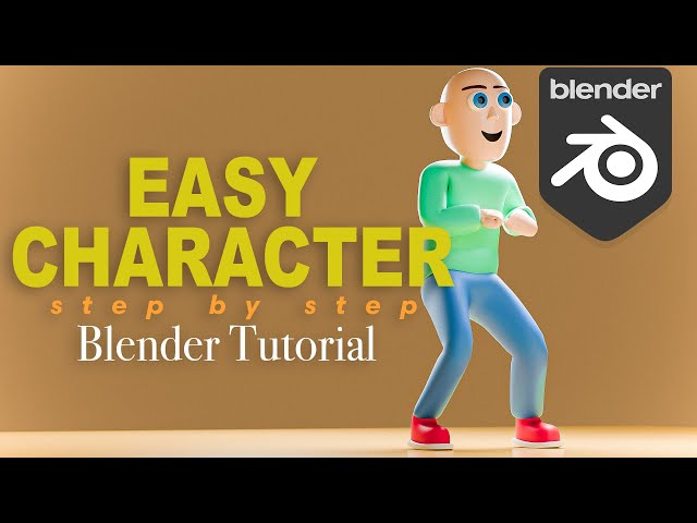 Easy Beginner Character in Blender! [Full Walkthrough]