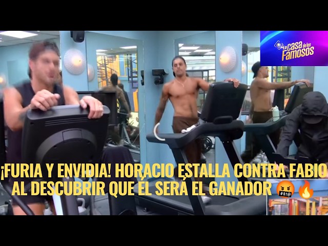 FURY AND ENVY! HORACIO EXPLODES AT FABIO AFTER DISCOVERING HE WILL BE THE WINNER 🤬🔥ON LCDLF 6