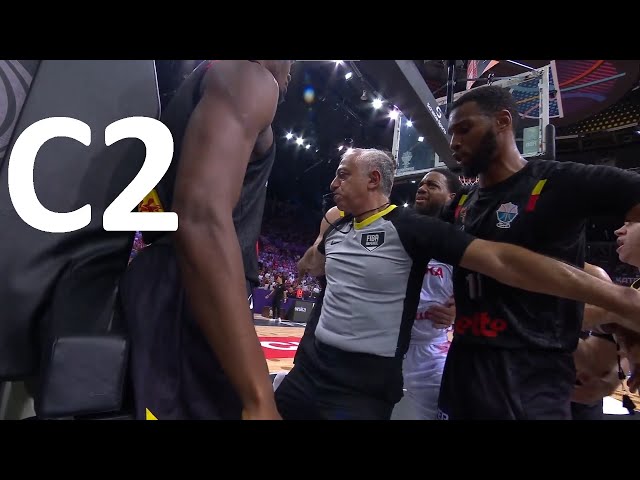 C2 - Unsportsmanlike foul  - 2025 Eurobasket.