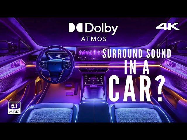 Dolby Atmos Car sound system demo and test 🚗🔊✨