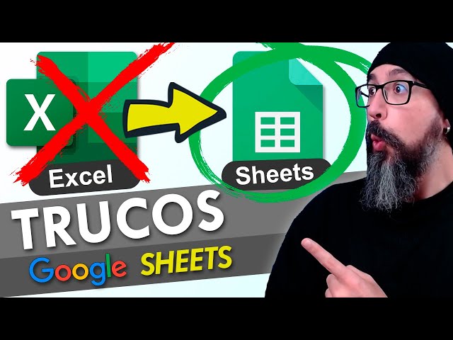 7 TRUCOS para utilizar GOOGLE SHEETS como un PROFESIONAL [ TUTORIAL ] ALTERNATIVA a EXCEL GRATIS