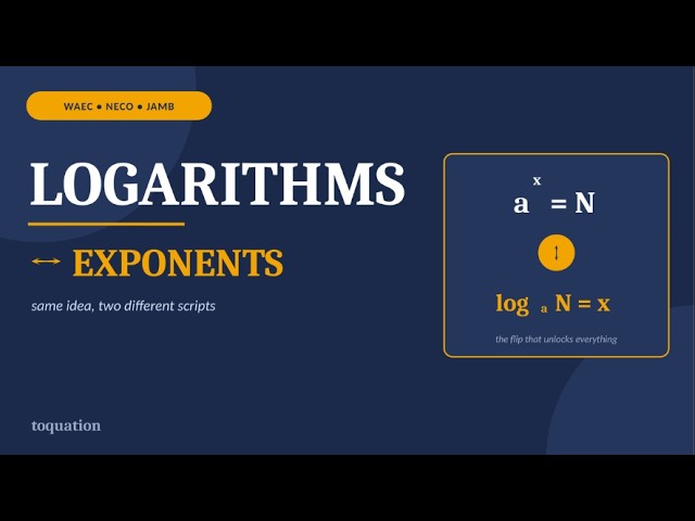 logarithms made simple