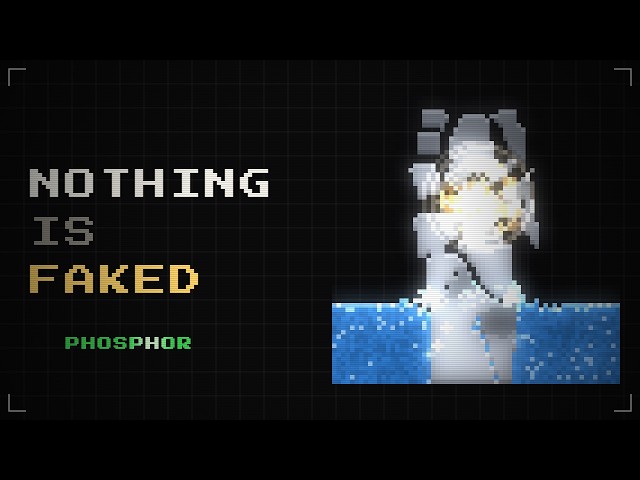 Pixel-Art VFX Editor Where The Fire Actually Burns The Wood | PHOSPHOR