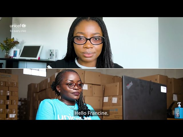 Ebola is back. Here's what Francine is coordinating on the ground | UNICEF