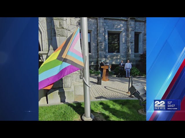 Holyoke starts Pride Month with annual flag-raising event
