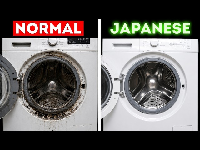 The Japanese Method to Clean a Washing Machine in 2 Minutes