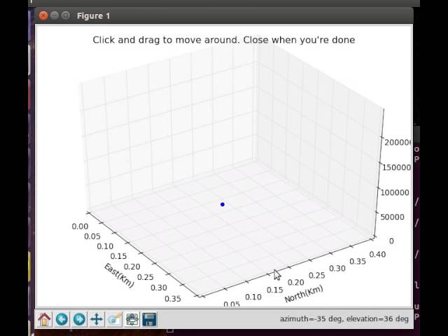 demonstration of python 3d animation