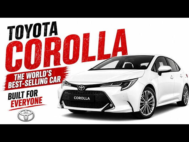 Toyota Corolla: Why It's the World's Best-Selling Car