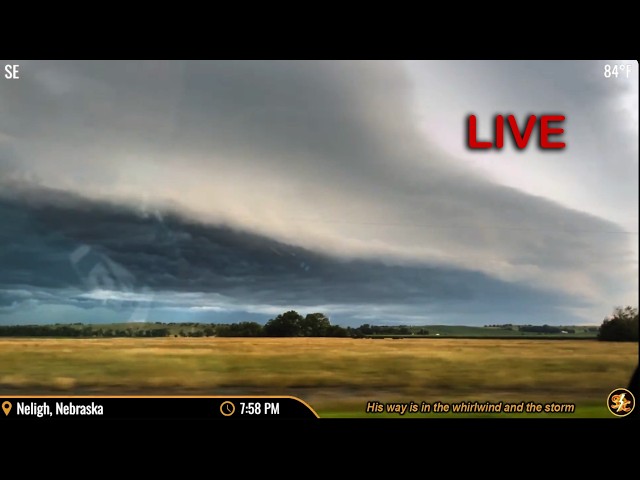 LIVE Storm Chaser - Random Supercell Potential - Central Nebraska