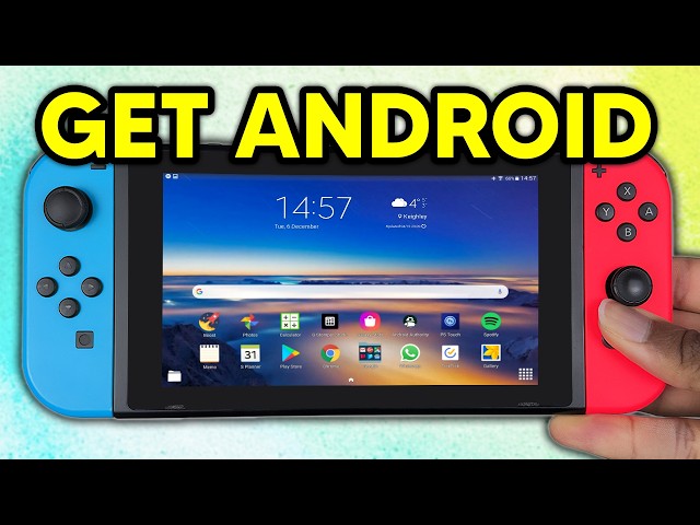 How to get Android on Your Nintendo Switch!