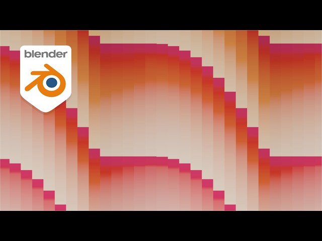 Blender Shader Tutorial: Infinite Falling Steps with Snap and Fraction Nodes