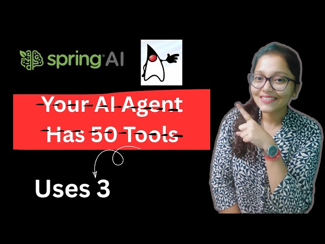 The Fix for Tool Bloat in AI Agents (Spring AI) Using One Property