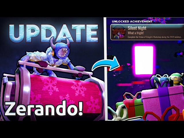 I finished the NEW Christmas update for Doors 👁️ and it's PHENOMENAL!! 💫